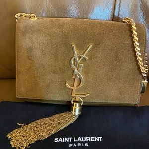 Saint Laurent Suede Mini Bag